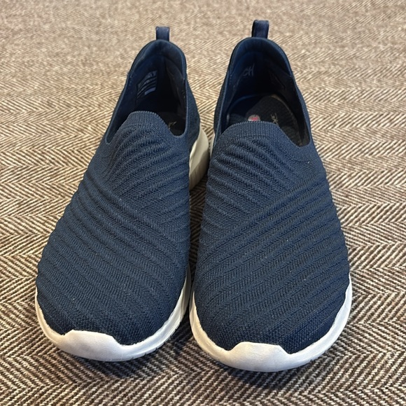 Skechers Ultra Flex Washable Knit Shoes Sneakers Sky's The Limit Navy Size 6.5 - Picture 3 of 7